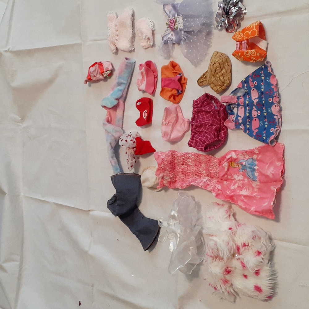 Doll clothes misc great for daycare doll dress box